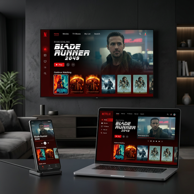 IPTV Smart TV, Firestick, PC et Mobile mockup